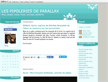 Tablet Screenshot of lespipoleriesdeparallax.blogs.lalibre.be
