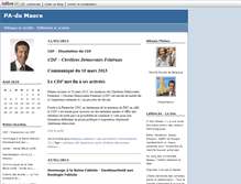 Tablet Screenshot of pa-demaere.blogs.lalibre.be