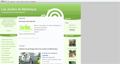 Desktop Screenshot of lesjardinsdemartinique.blogs.lalibre.be