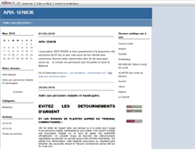Tablet Screenshot of apia-senior.blogs.lalibre.be