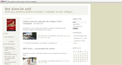 Desktop Screenshot of notalone.blogs.lalibre.be
