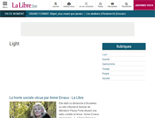 Tablet Screenshot of actualite-sociale.lalibre.be