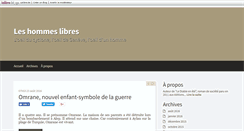 Desktop Screenshot of leshommeslibres.blogs.lalibre.be