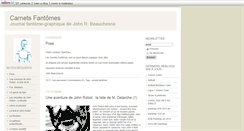 Desktop Screenshot of carnetsfantomes.blogs.lalibre.be