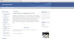 Desktop Screenshot of lienmatchdirect.blogs.lalibre.be