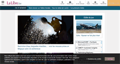 Desktop Screenshot of lalibre.be