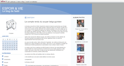 Desktop Screenshot of espoiretvie.blogs.lalibre.be