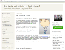 Tablet Screenshot of porcherie.blogs.lalibre.be