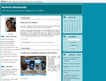 Tablet Screenshot of noemiemoukanda.blogs.lalibre.be