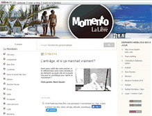 Tablet Screenshot of momento.blogs.lalibre.be