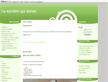 Tablet Screenshot of lasorcierequidanse.blogs.lalibre.be