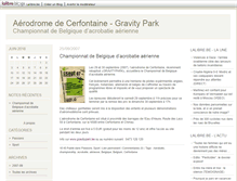 Tablet Screenshot of gravitypark.blogs.lalibre.be
