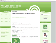 Tablet Screenshot of analysesensorielle-degustation.blogs.lalibre.be
