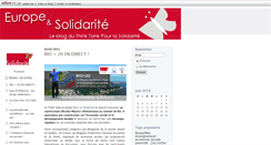 Desktop Screenshot of europeetsolidarite.blogs.lalibre.be