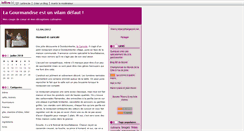Desktop Screenshot of lagourmandiseestunvilaindefaut.blogs.lalibre.be