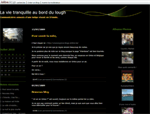 Tablet Screenshot of lavietranquilleauborddulough.blogs.lalibre.be