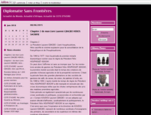 Tablet Screenshot of diplomatiesansfrontieres.blogs.lalibre.be