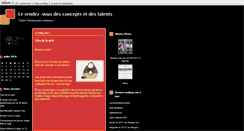 Desktop Screenshot of lerendez-vousdesconceptsetdestalents.blogs.lalibre.be
