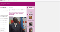 Desktop Screenshot of lavoixdukasai.blogs.lalibre.be