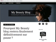 Tablet Screenshot of mybeauty.blogs.lalibre.be