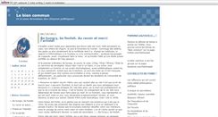 Desktop Screenshot of lebiencommun.blogs.lalibre.be